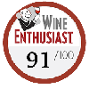 Wine Enthusiast: 91