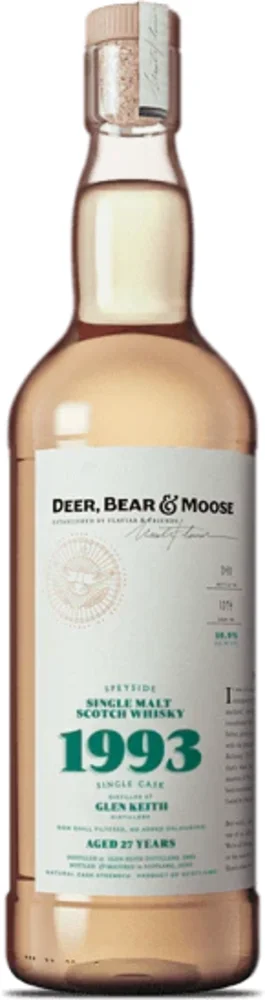 Škotski viski Deer, Bear & Moose Glen Keith 1993 0,7 l