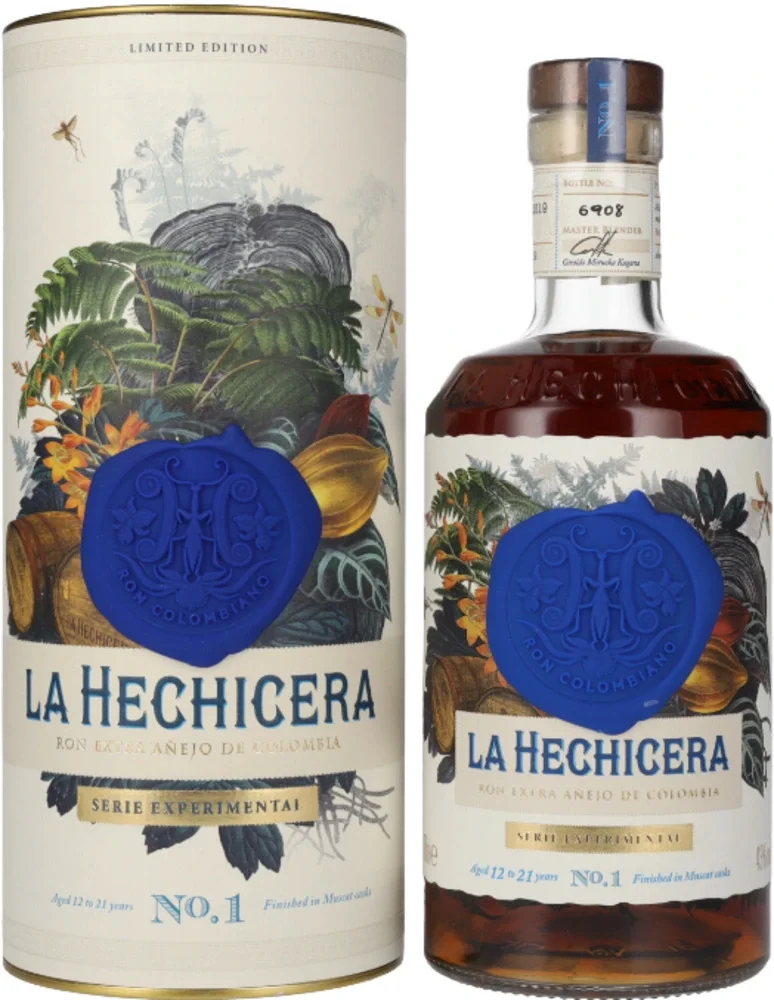 Rum La Hechicera Serie Experimental No.1 + GB 0,7 l