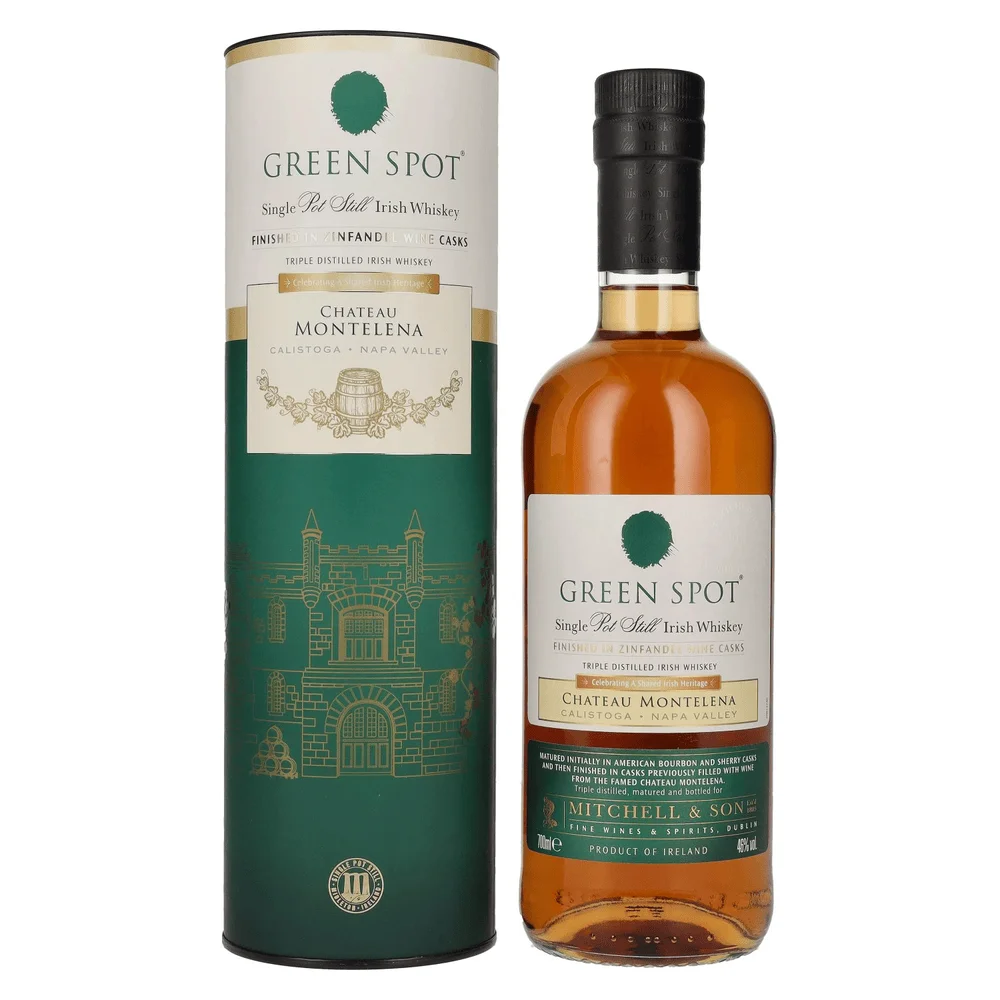 Irish whiskey Green Spot CHATEAU MONTELENA Single Pot Still + GB 0,7 l