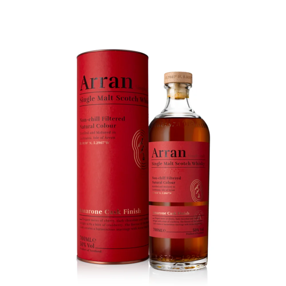 Škotski viski Arran Amarone Cask Single Malt + GB 0,7 l