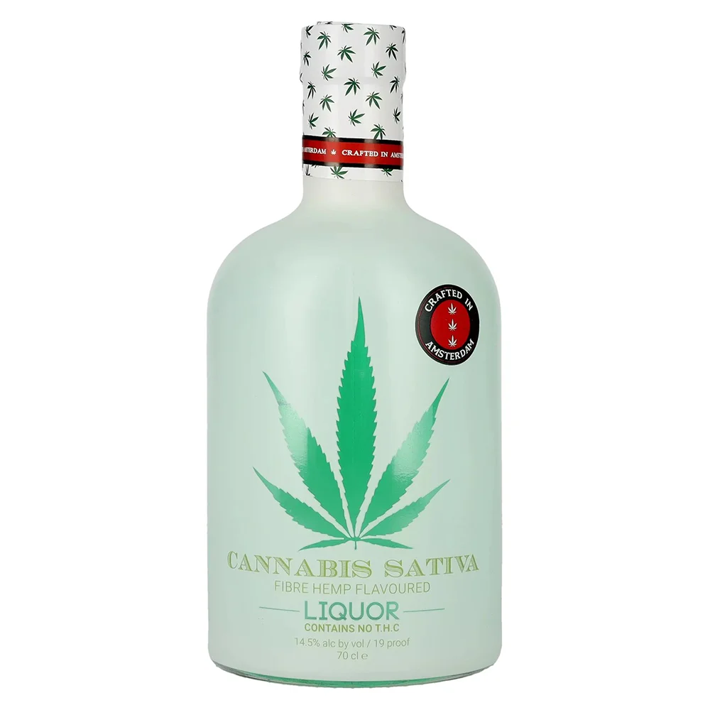 Liqueur Cannabis Sativa Fibre Hemp Flavoured Jamaican 0,7 l