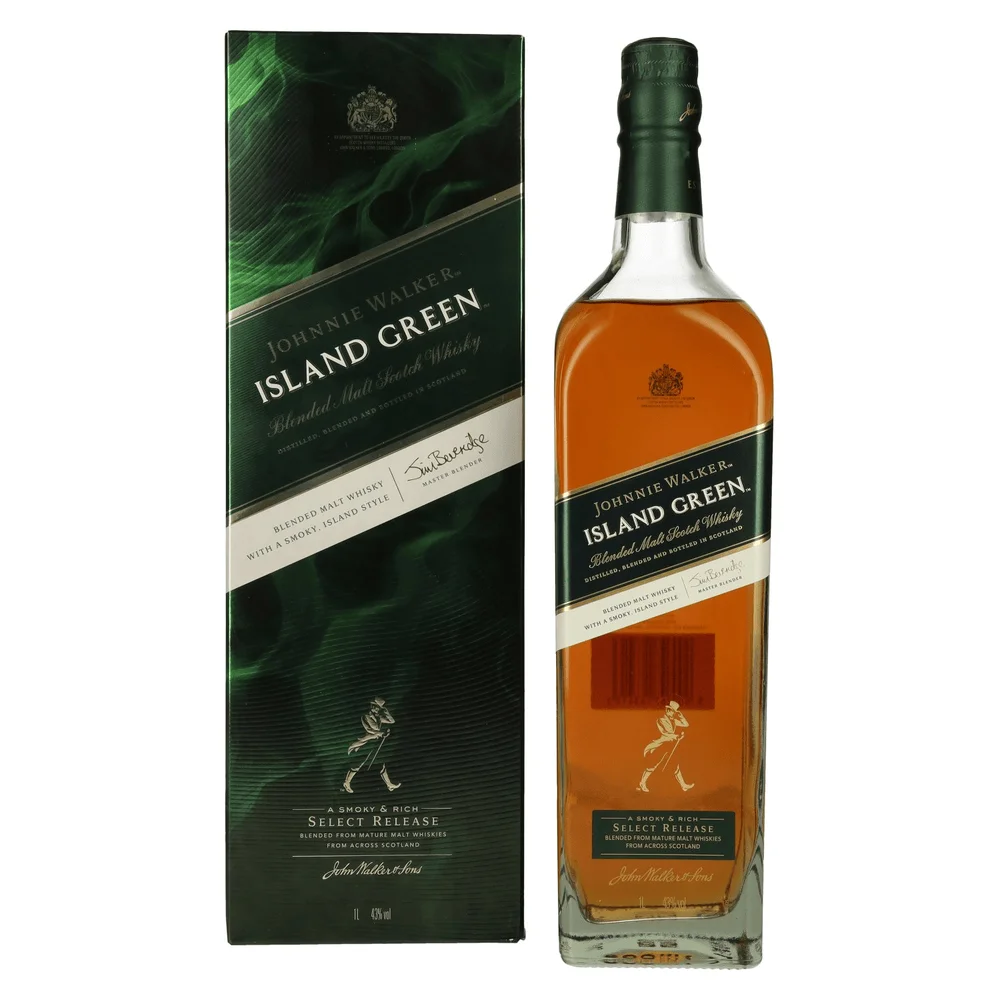 Škotski viski Johnnie Walker ISLAND GREEN Blended Malt 1 l