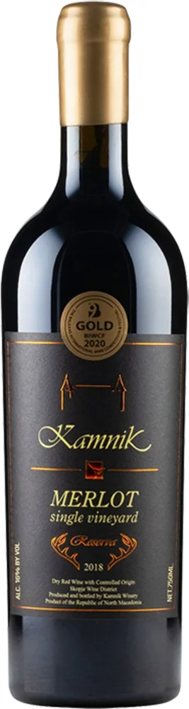 Vino Merlot Single Vineyard Kamnik 0,75 l