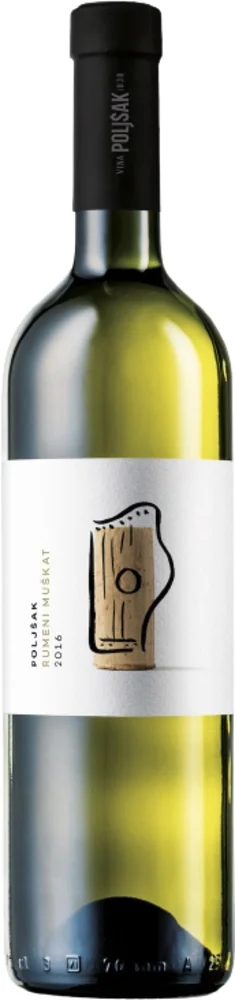 Vino Žuti muškat Poljšak 0,75 l