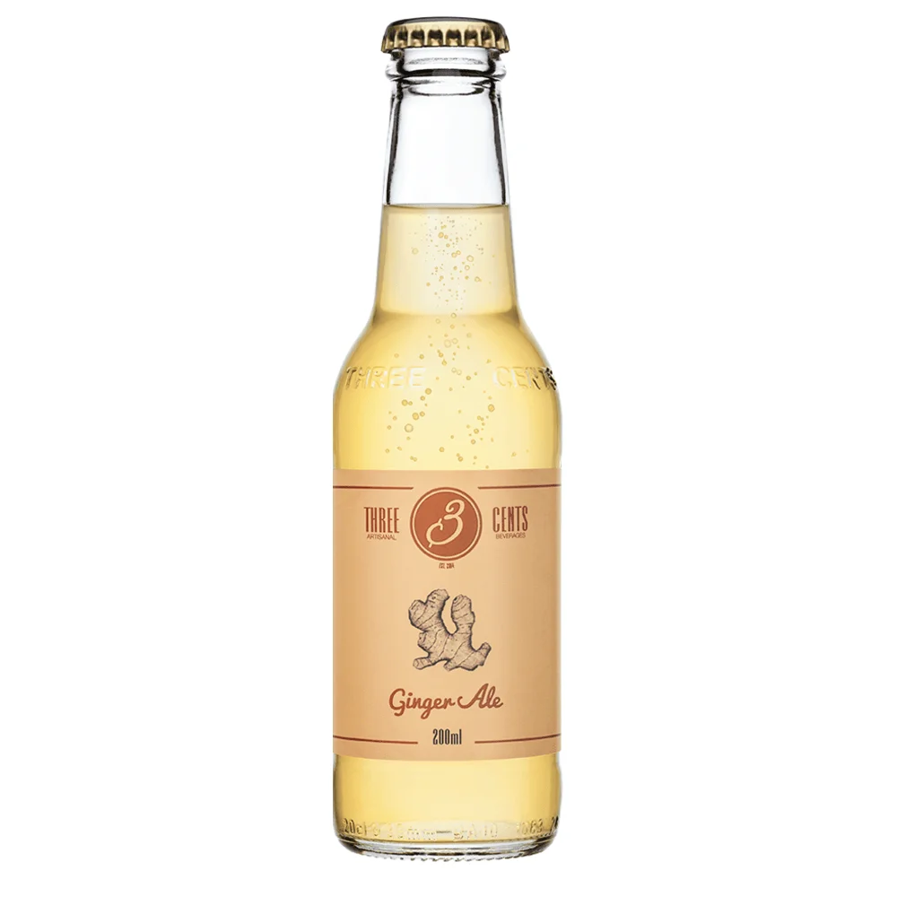 Tonic Ginger Ale Three Cents 0,2 l