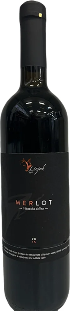 Vino Merlot 2015 Lisjak 1956 0,75 l