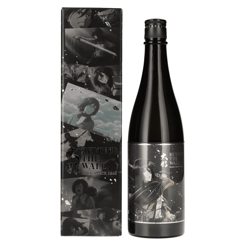 Sake Attack on Titan x Beyond the Wall MIKASA + GB 0,72 l