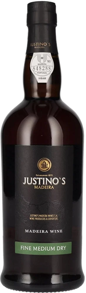 Wine Madeira Fine Medium Dry Justino's 0,75 l