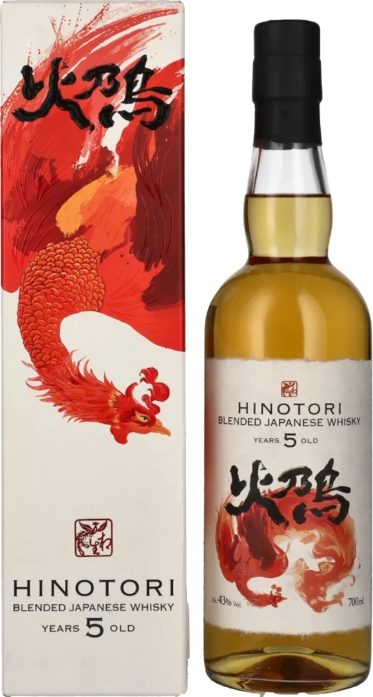 Japanski viski Hinotori 5 Y.O. + GB 0,7 l