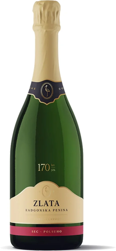 Sparkling wine Zlata Sec Radgonske gorice 0,75 l