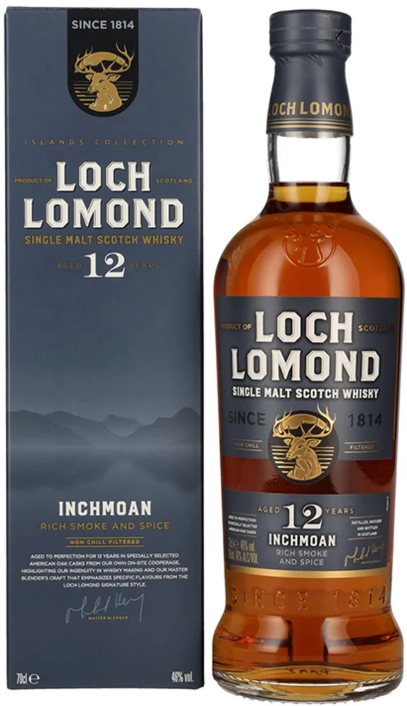 Škotski viski Inchmoan 12y Loch Lomond + GB 0,7 l