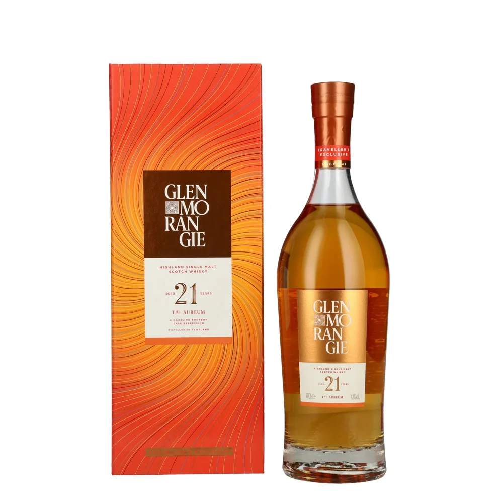 Škotski viski Glenmorangie AUREUM 21 Years Old Highland Single Malt + GB 0,7 l
