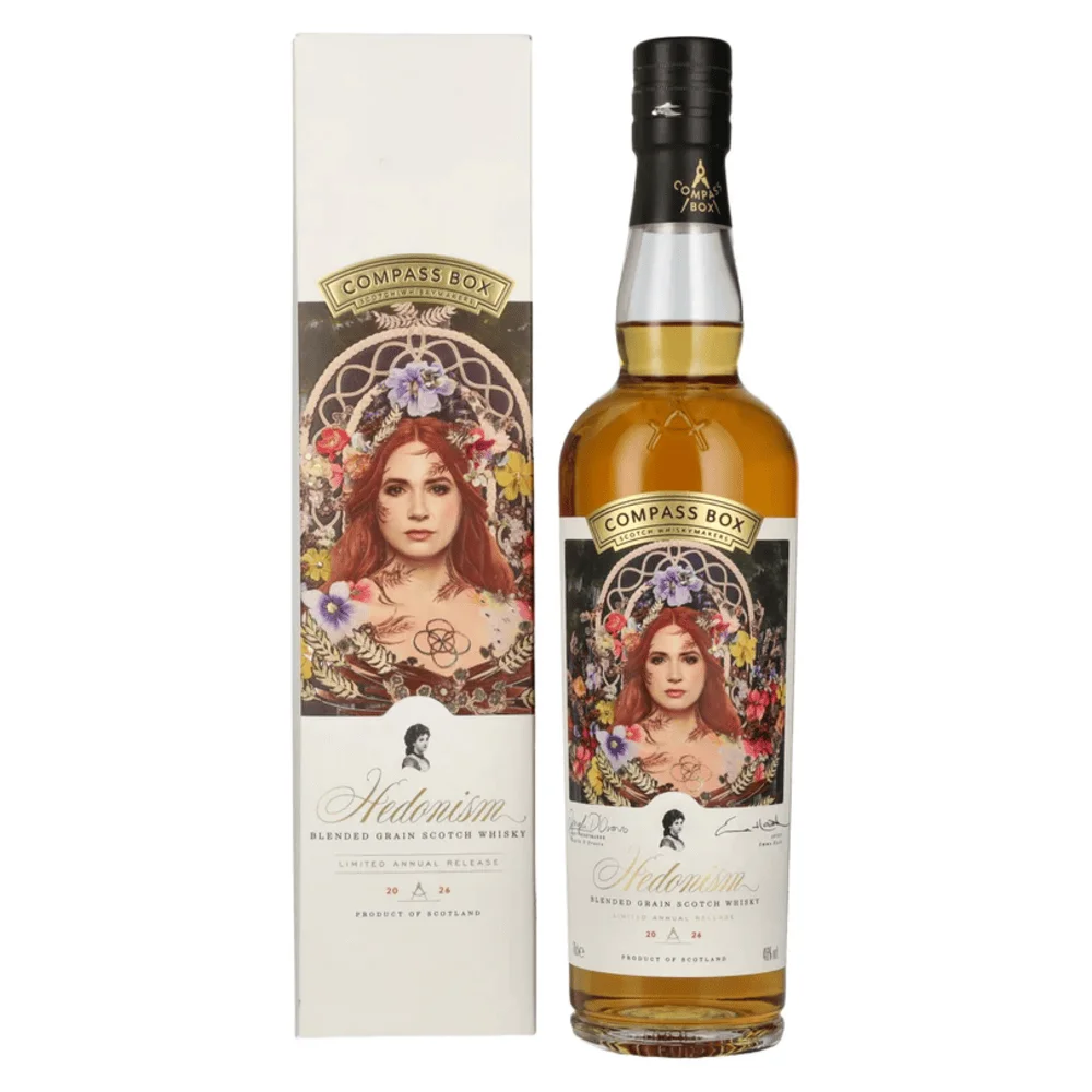 Škotski viski Compass Box Hedonism Limited Annual Release 2026 Edition + GB 0,7 l
