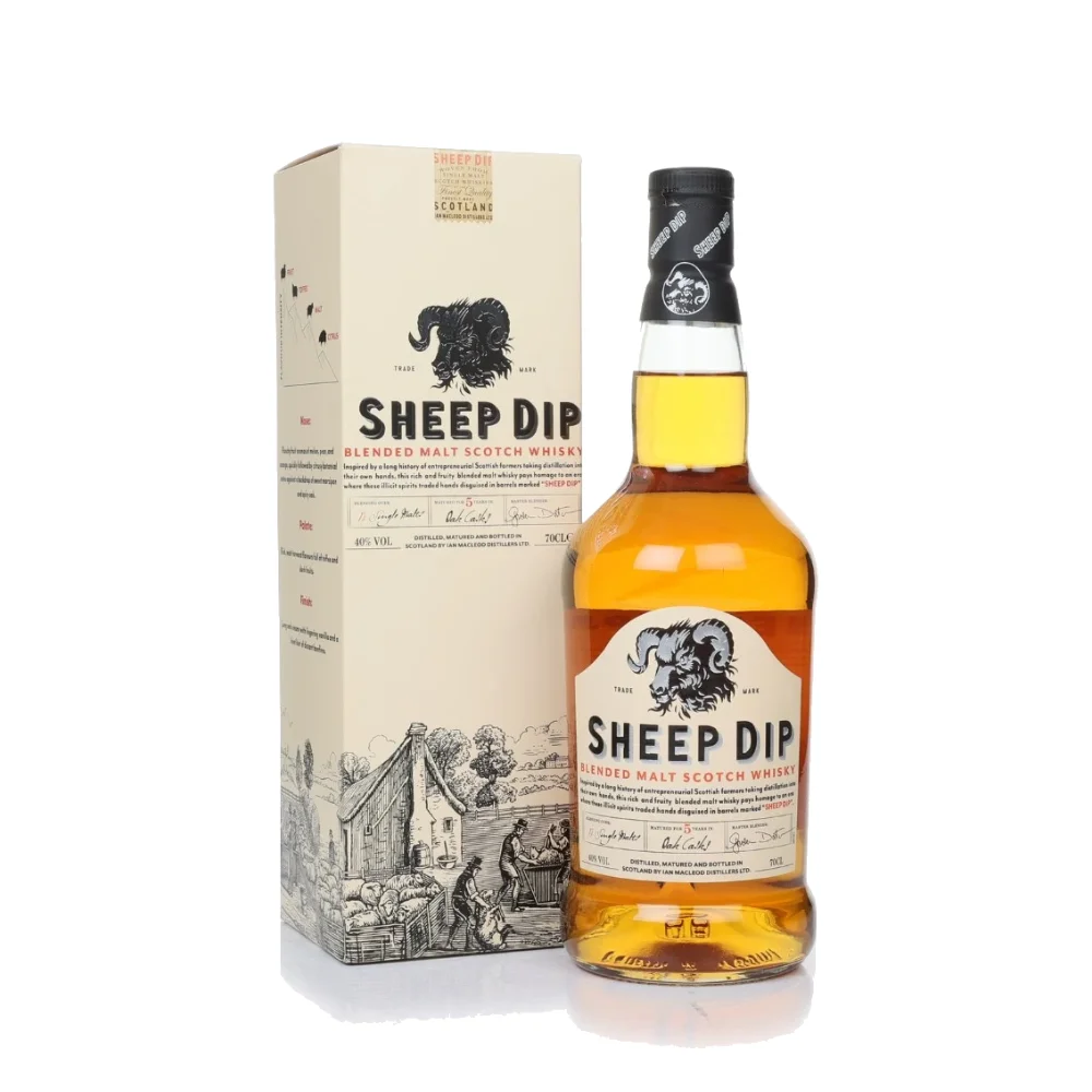 Scottish Whisky Sheep Dip 0,7 l + GB