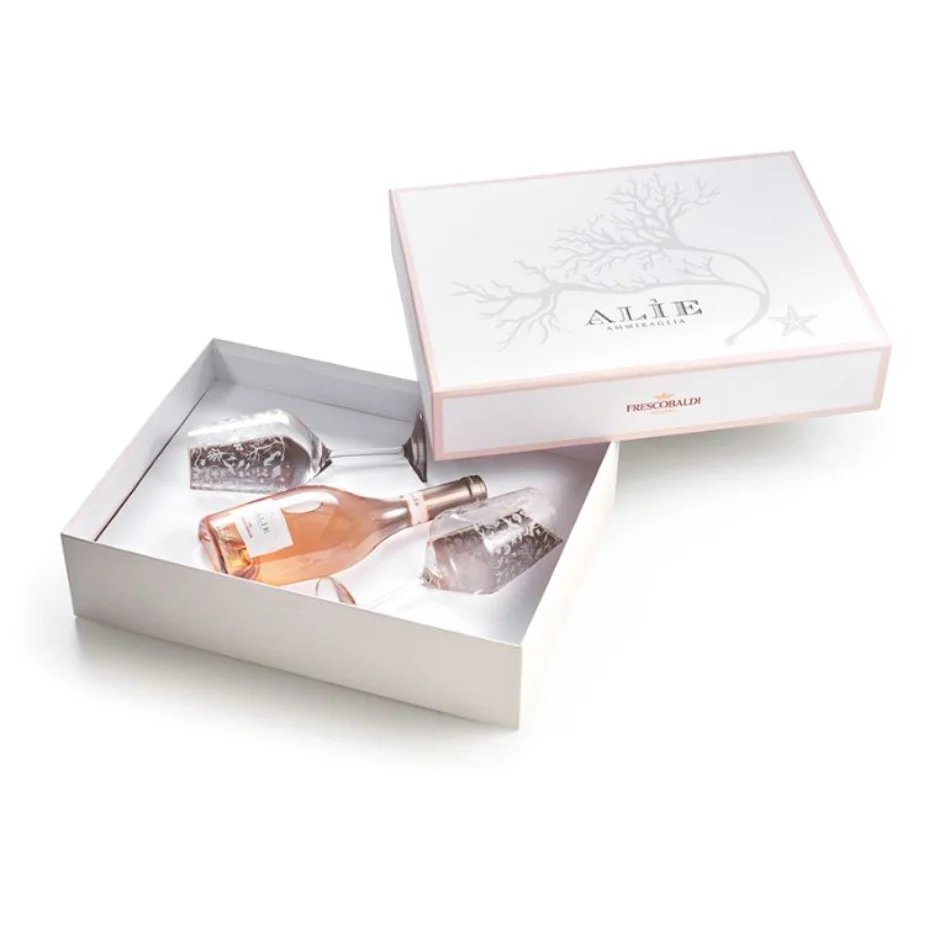 Vino Alie Rose 2024 Tenuta Ammiraglia Frescobaldi + 2 čaše GB 0,75 l