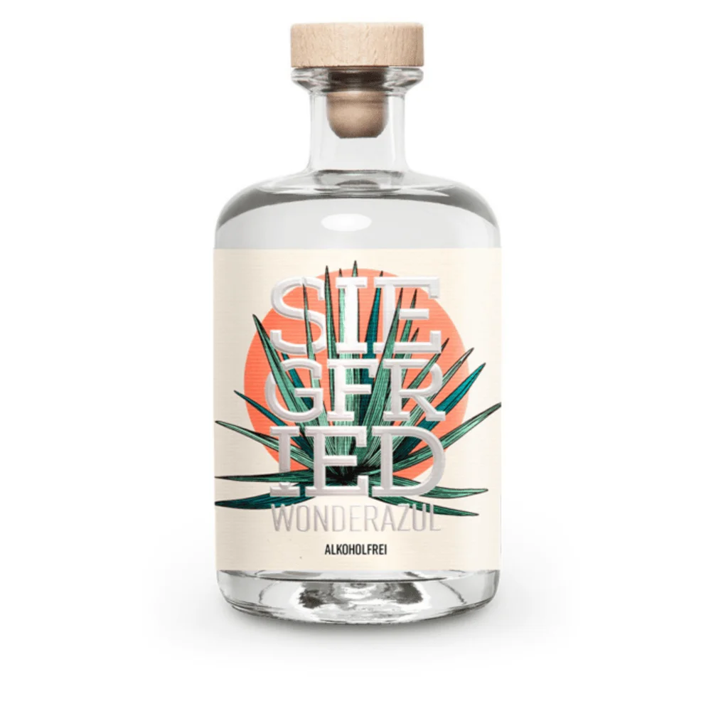 Gin Non-alcoholic Wonderazul Siegfried 0,5 l