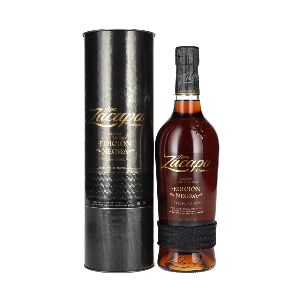 Rum Zacapa Centenario EDICION NEGRA Sustav Solera Gran Reserva + GB 0,7 l