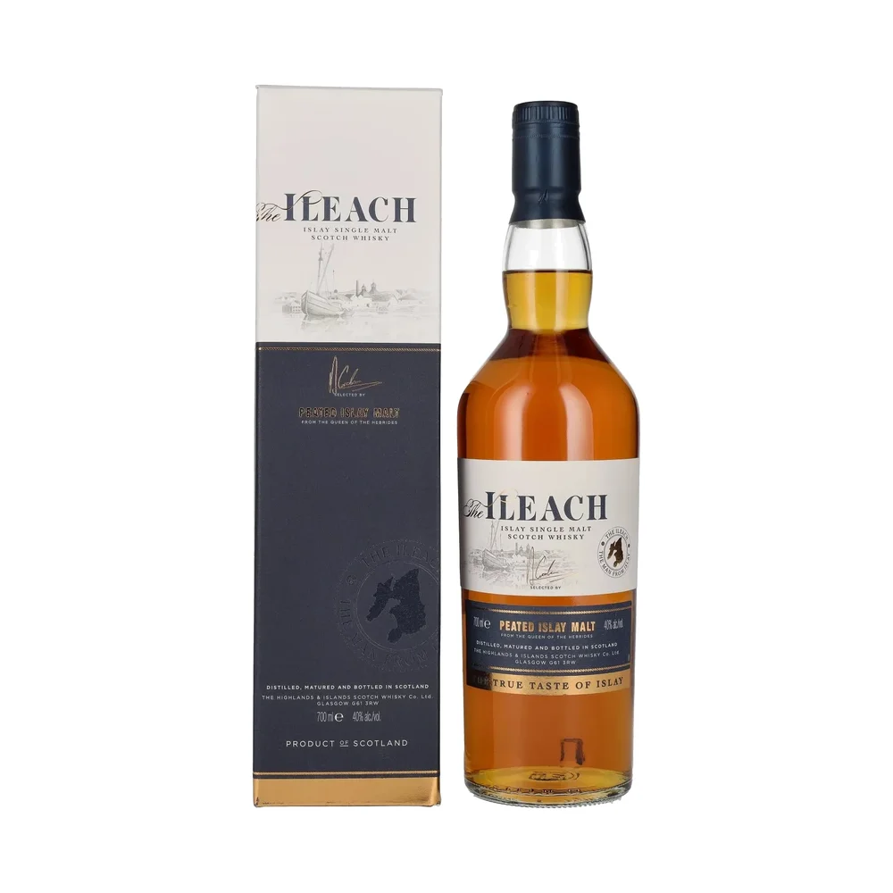 Scotch Whisky Ileach PEATED ISLAY MALT Islay Single Malt + GB 0,7 l