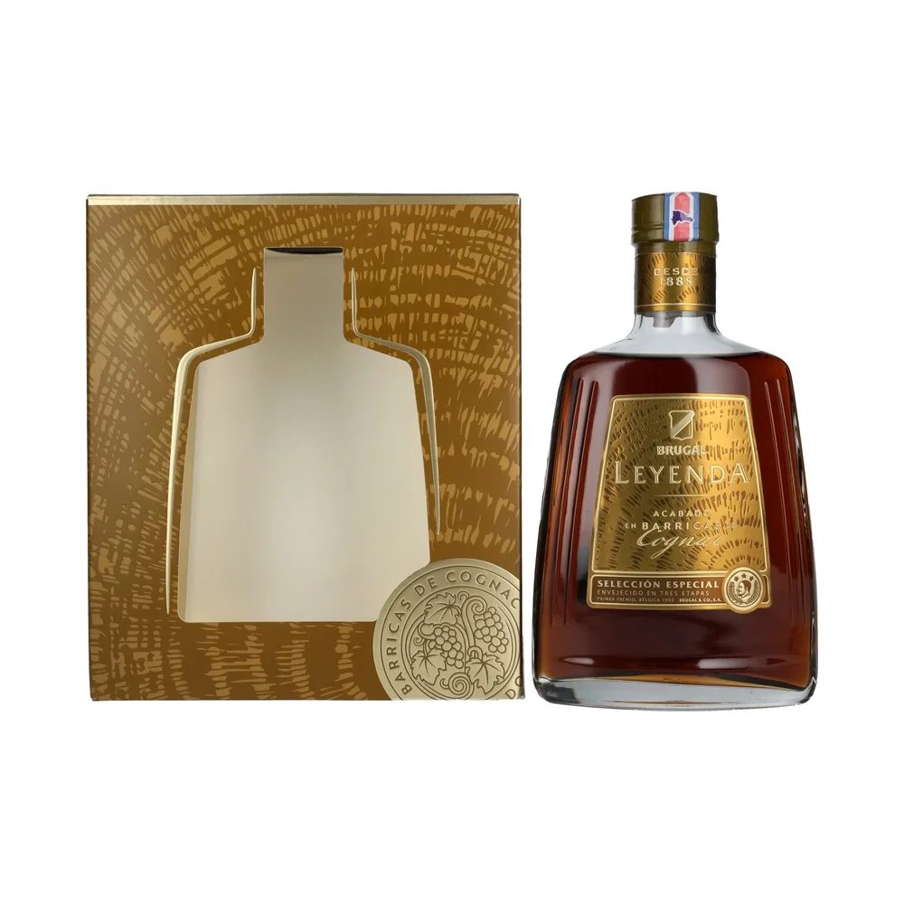 Rum Brugal Leyenda Cognac Finish + GB 0,7 l