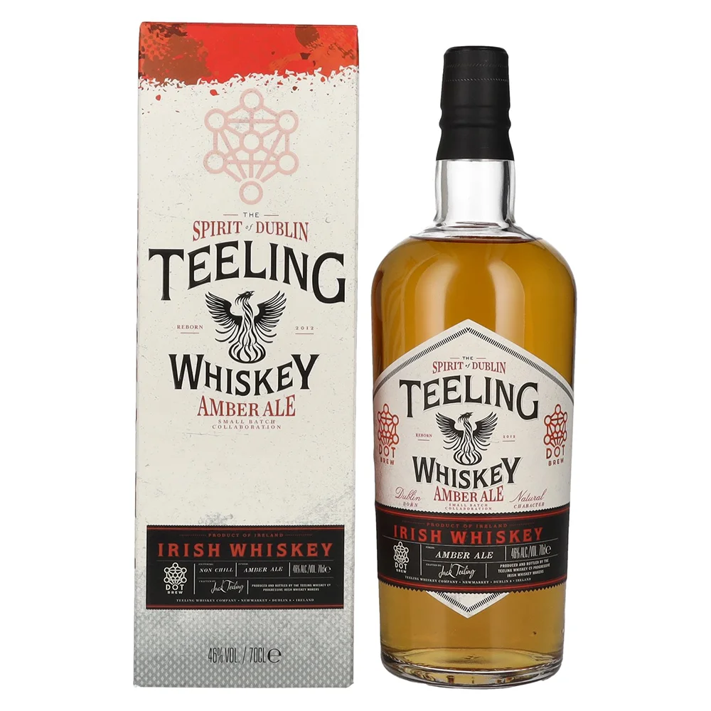 Irski viski Teeling Amber Ale Small Batch Collaboration + GB 0,7 l