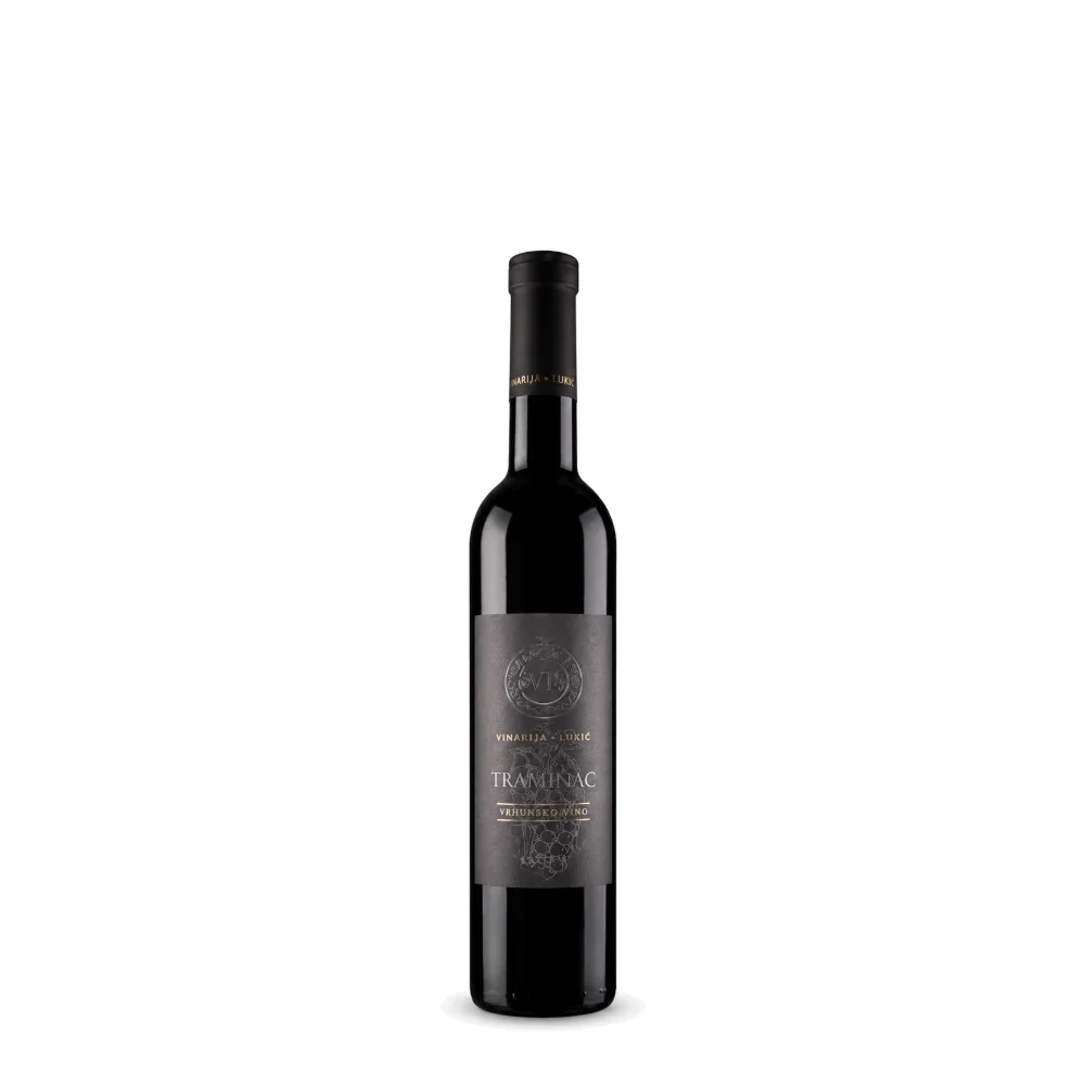 Wine Traminac dry berry selection sweet 2017 TRS 0,5 l