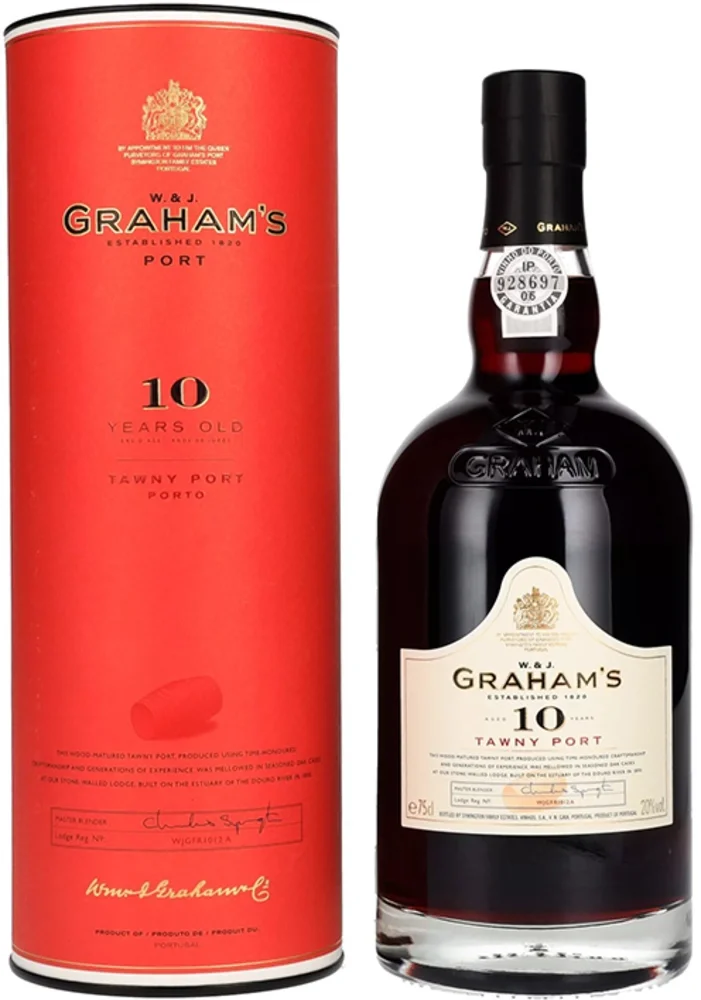 Vino Tawny Port 10 Years Graham's + GB 0,75 l