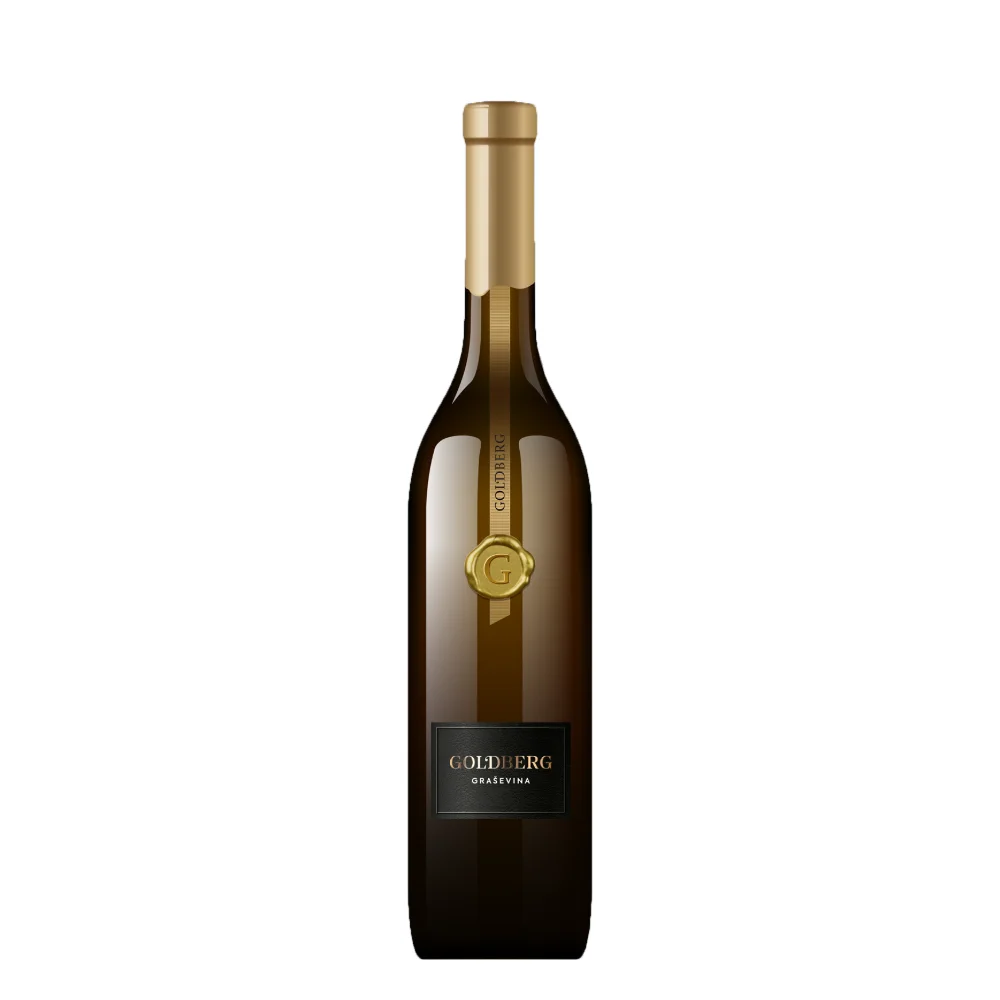 Vino Goldberg Graševina polusuho 2024 Vina Belje 0,75 l