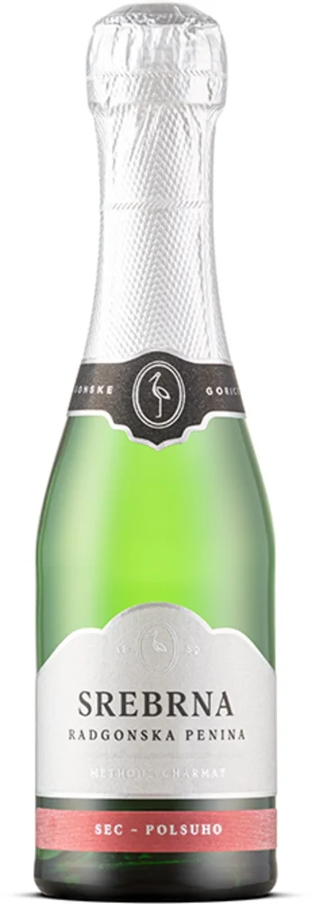 Sparkling wine Srebrna Sec Radgonske gorice 0,2 l