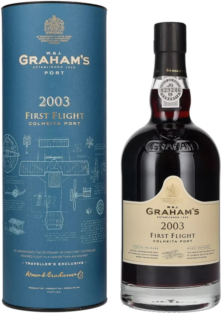 Vino FIRST FLIGHT Colheita Port 2003 Graham's + GB 0,75 l