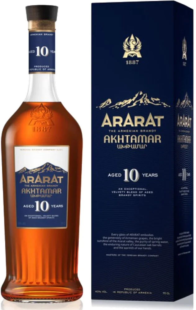 Vinjak Brandy Ararat 10 Y Akhtamar + GB 0,7 l