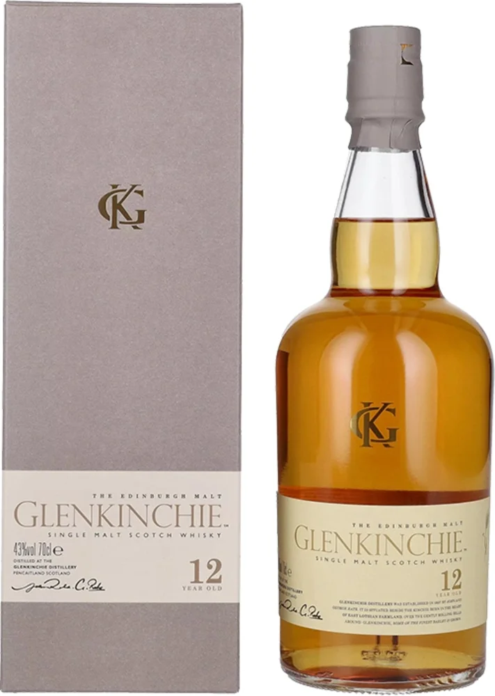 Škotski viski Glenkinchie 12 + GB 0,7 l