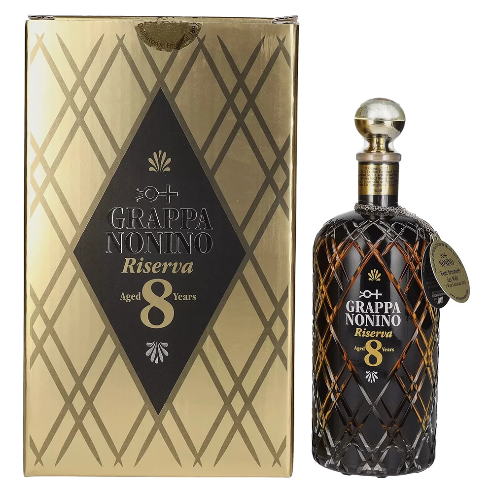 Grappa Riserva Antica 8 YO Nonino + GB 0,7 l