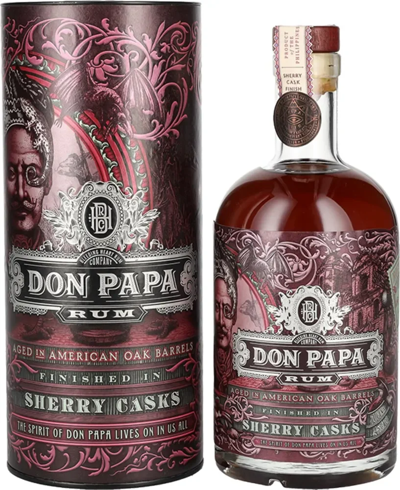 Rum Don Papa Sherry Cask + GB 0,7 l