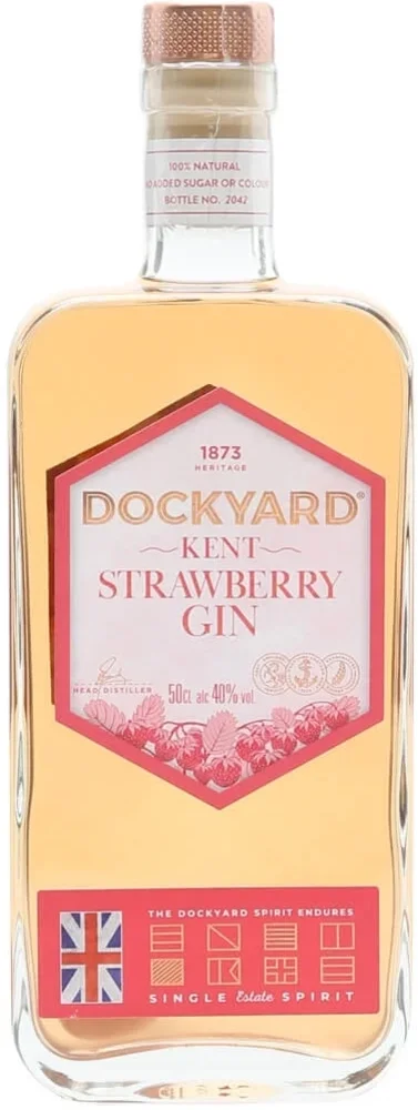 Gin Dockyard Kent Strawberry 0,5 l