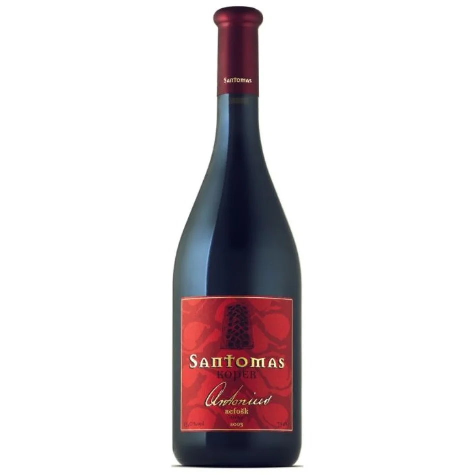 Vino Antonius Refošk 2016 Santomas 0,75 l