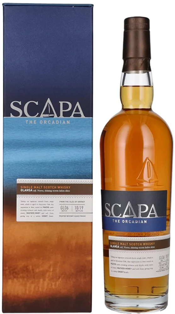 Škotski viski Scapa The Orcadian Glansa + GB 0,7 l