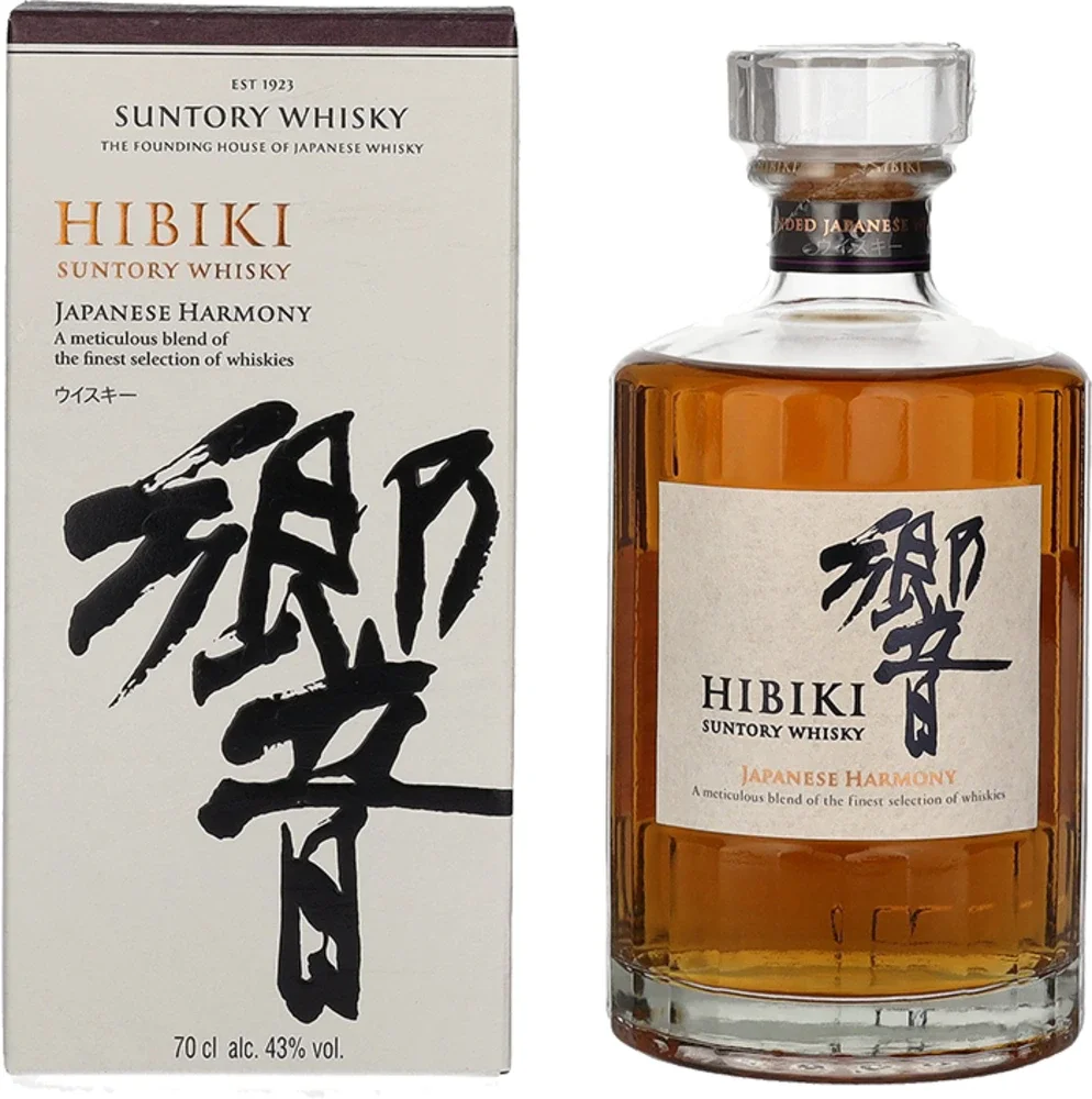 Japanese Whisky Suntory Hibiki Japanese Harmony + GB 0,7 l