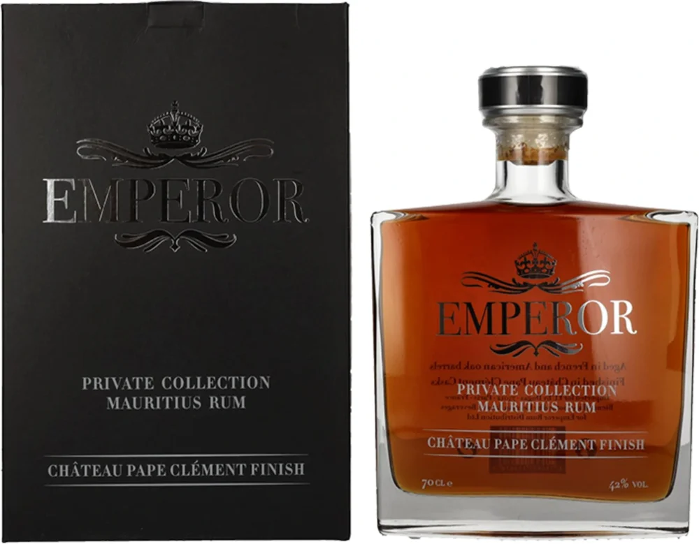 Rum Private Collection Chateau Pape Clement Emperor + GB 0,7 l