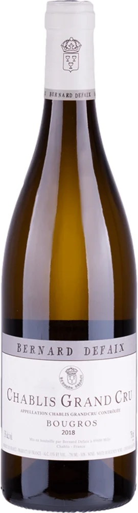 Wine Chablis Grand Cru Bougros 2018 Bernard Defaix 0,75 l