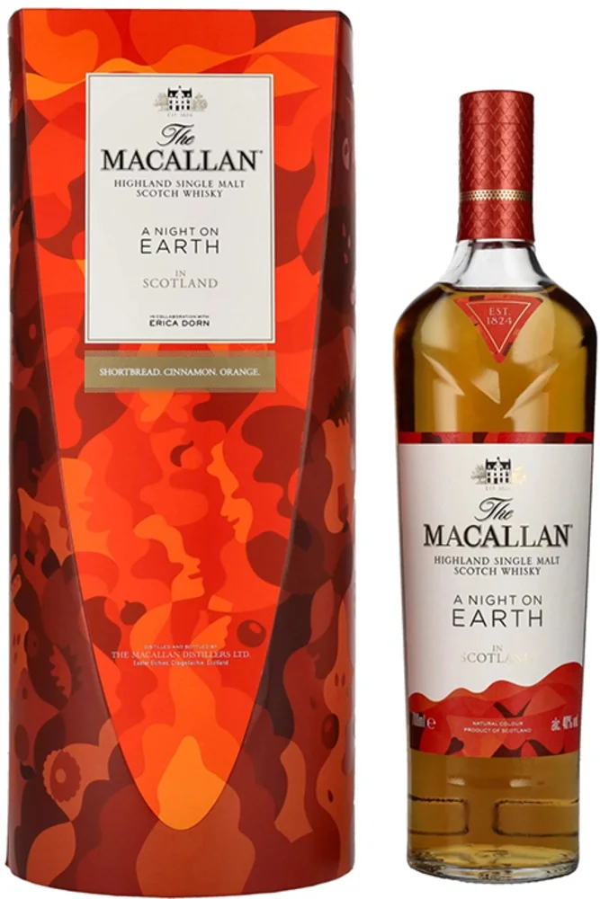 Škotski viski Macallan A NIGHT ON EARTH IN SCOTLAND 2021 + GB 0,7 l