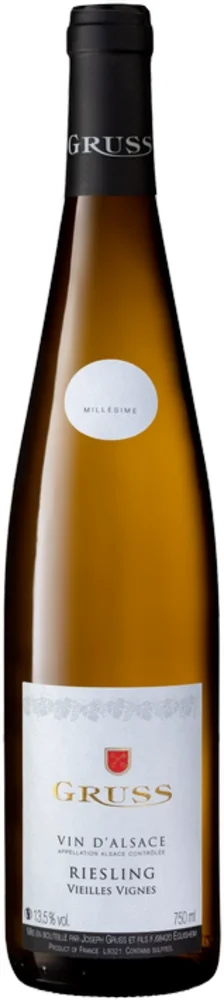 Wine Riesling Vieilles Vignes Domaine Gruss 0,75 l