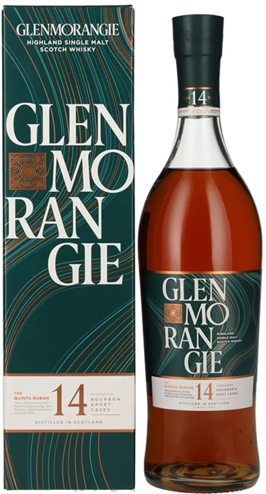 Škotski viski Quinta Ruban 14y Glenmorangie + GB 0,7 l