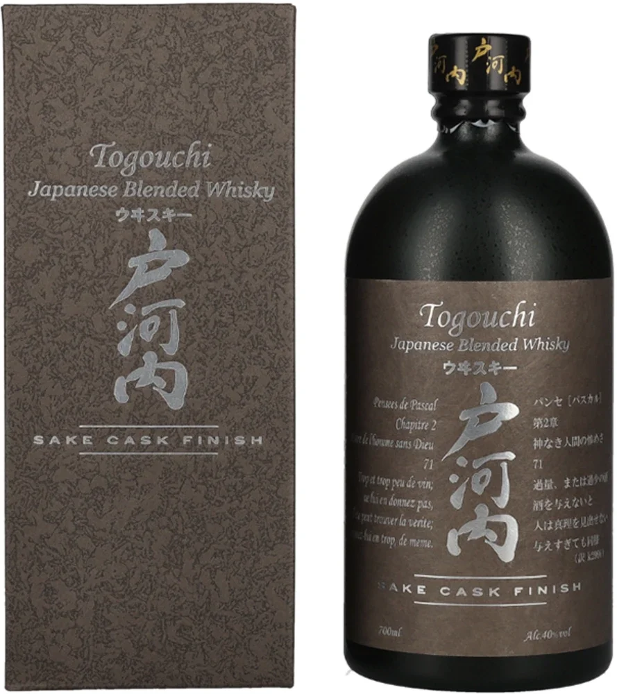 Japanski viski Sake Cask Finish Togouchi + GB 0,7 l