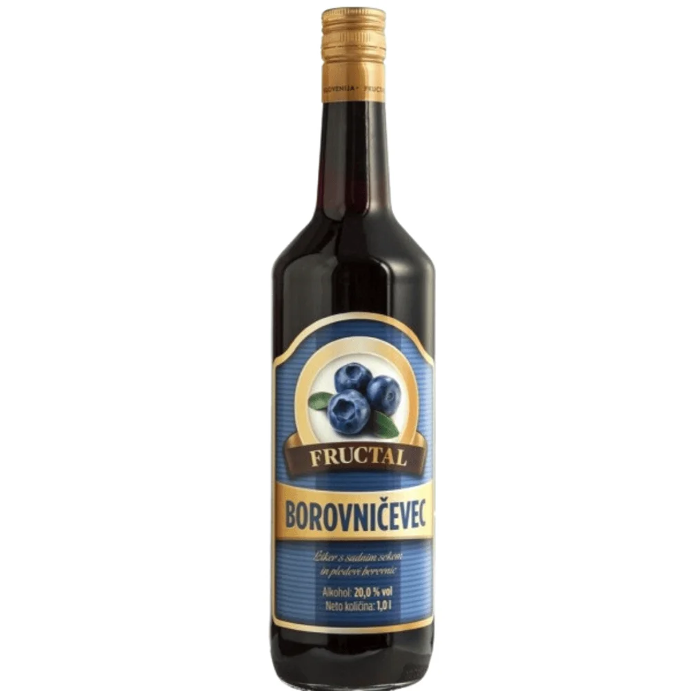Blueberry liqueur Fructal 1 l
