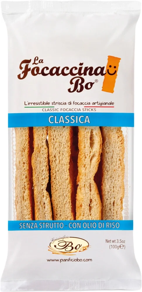 CRISPY FOCACCIA BO CLASSIC Grissinificio Bo 100 g