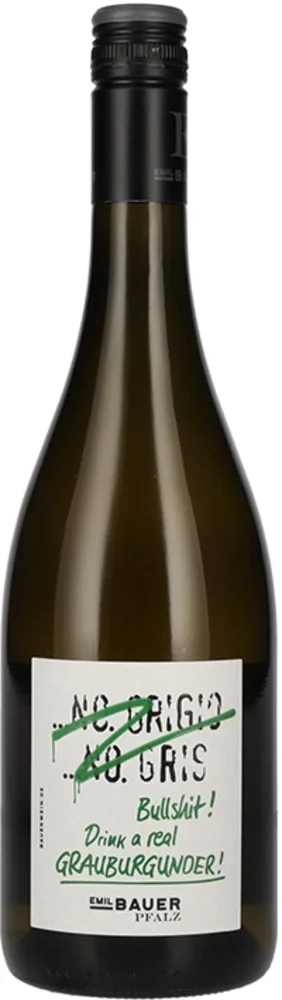 Vino Grauburgunder Bullshit 2022 Emil Bauer 0,75 l