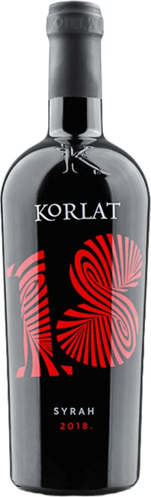 Vino Syrah 2018 Korlat 0,75 l