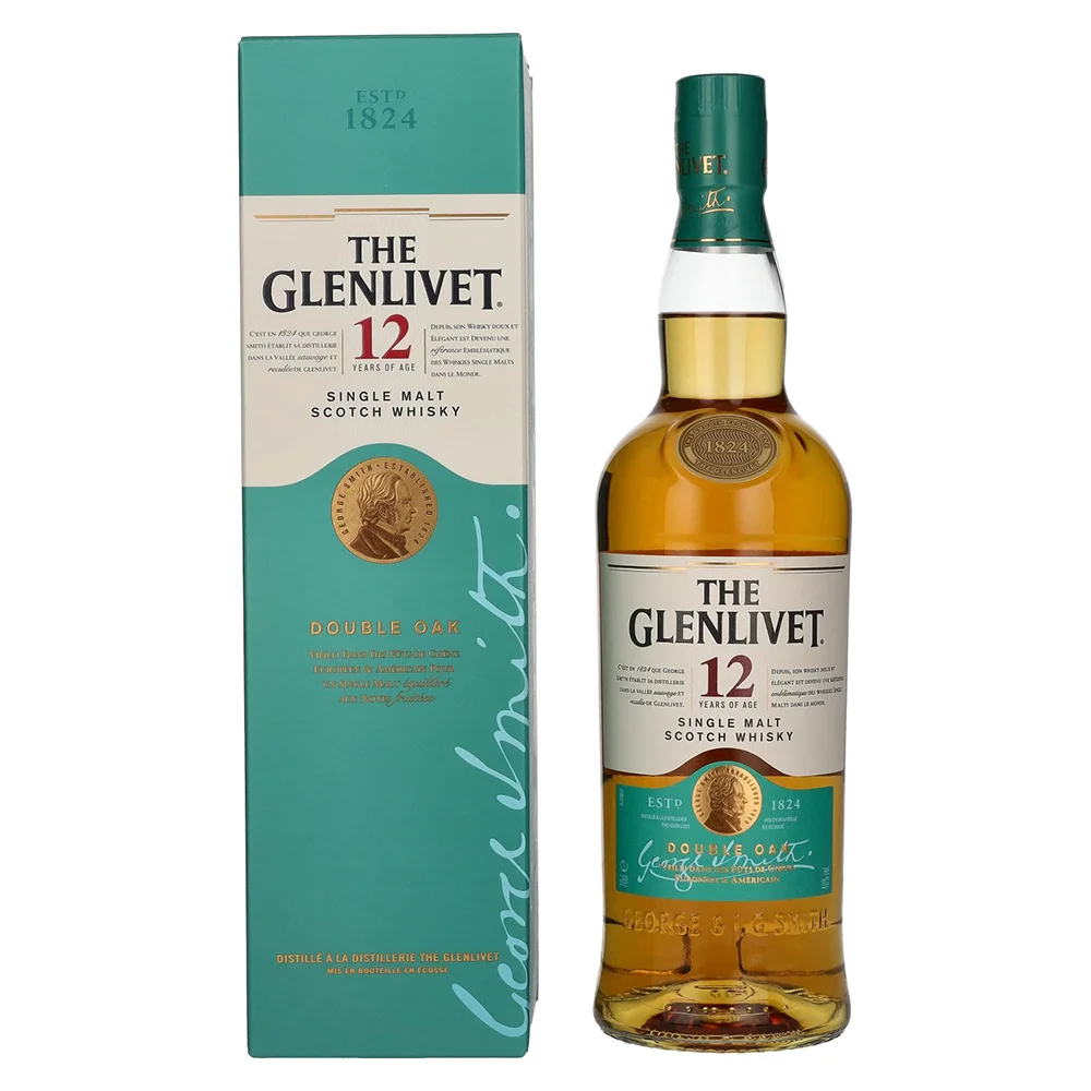 Škotski viski The Glenlivet 12y + GB 0,7 l