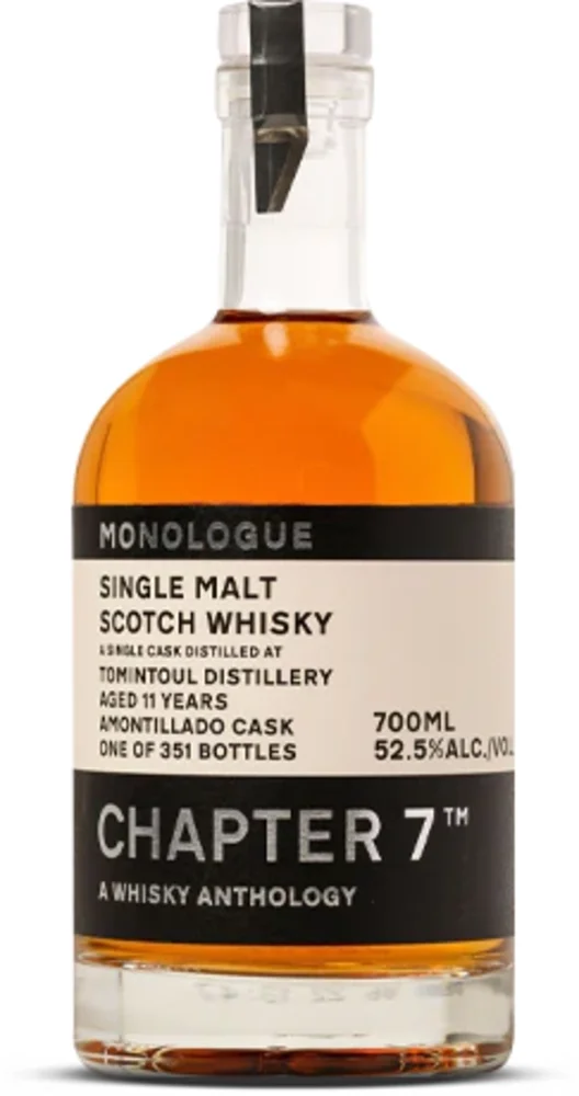 Scotch whisky Chapter 7 Monologue 11 Year Old Tomintoul 2010 0,7 l